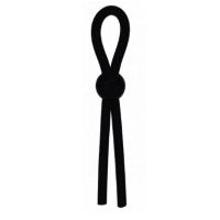 LASSY SILICONE COCK RING - BLACK LASSY SILICONE COCK RING - BLACK